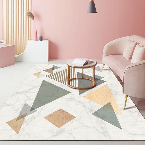 

o0ibi modern simple geometric living floor mat bedroom children's climbing modern simple carpet geometric carpet living room floor mat