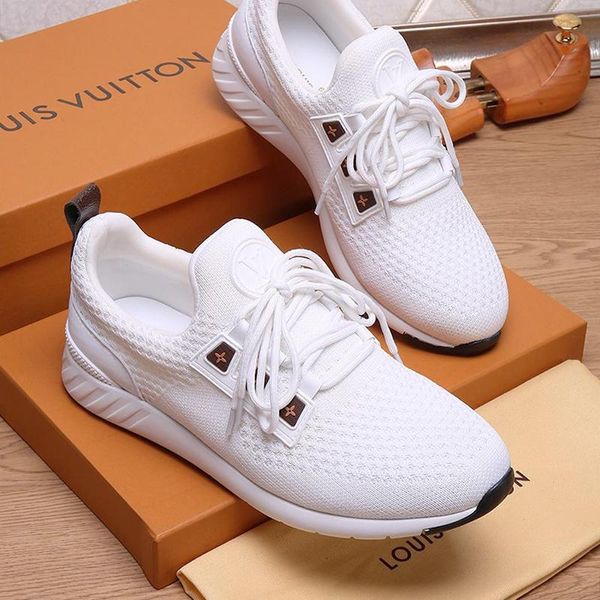 

new 2020 men shoes fashion luxury aftergame sneaker zapatos de hombre breathable style men shoes fashion type chaussures pour hommes sale, Black