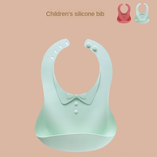 

children's silica gel silica gel children's eating silicone saliva pocket baby waterproof bib baby silicone bib meal pocket