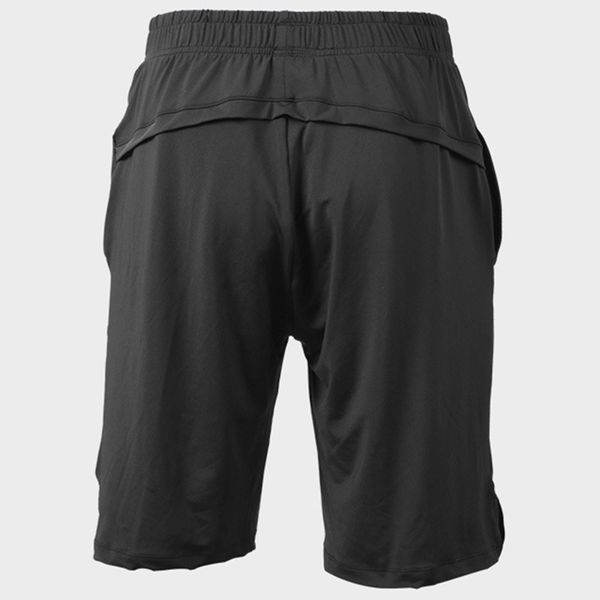 

men's black sport quick-drying loose shorts men gym run jogging sports fitness bodybuilding training shorts, Black;blue
