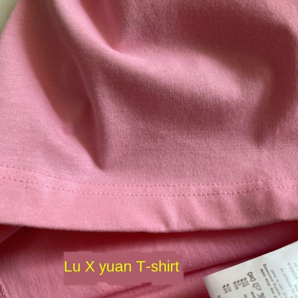 

lu xinyuan ~ graffiti girl korean loose versatile women's short sleeve t-shirt t-shirt 20060910, Blue;gray