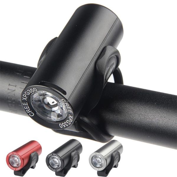 

bicycle light mtb headlight usb chargeable 750mah battery power cycling bicycle accessories