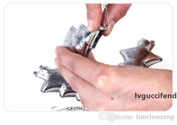 

new arrivel the christmas tree shaped tea strainer filter the tea ball stainless steel material ing
