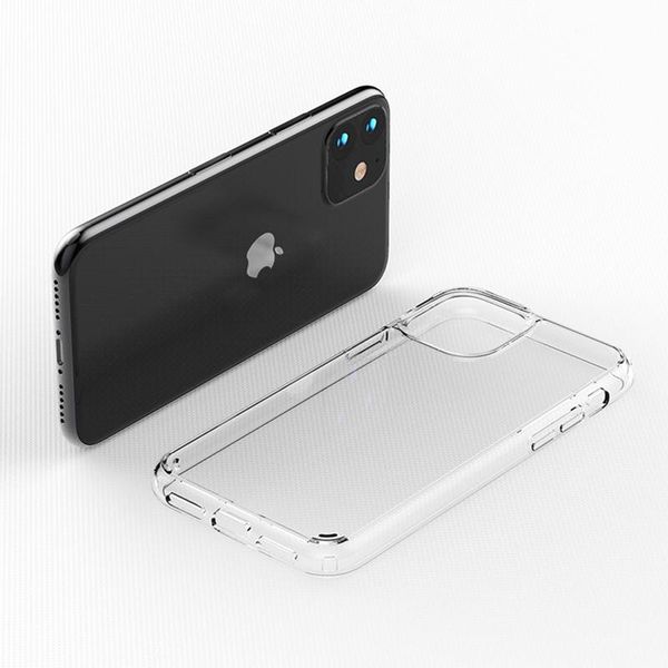 

soft tpu protective case for iphone 11 pro max 11 xr xs max 7 8 plus 6 plus 6s high clear transparent ultra-thin mobi