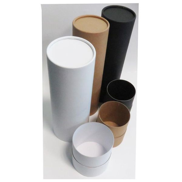 

gift wrap 25cm height mailer paper cardboard canister cylinder round jar bottle packaging box paperboard tube