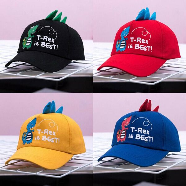 

2020 new fashion infant baby boys girls hats kids adjustable hat cap cute animal print baseball cap, Yellow