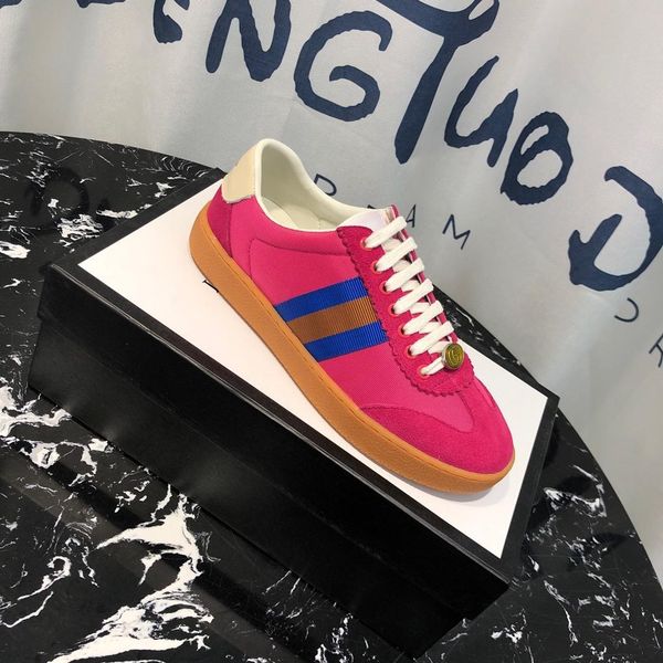 

2020-2019i new trend luxury designer striped casual shoes couple shoes fashion wild men and women sports shoes 35-45