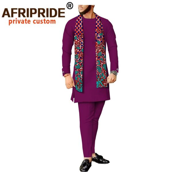 

african clothing for men dashiki shirts ankara pants and print scarf 3 piece set tribal tracksuit dashiki attire wear a2020038, Gray