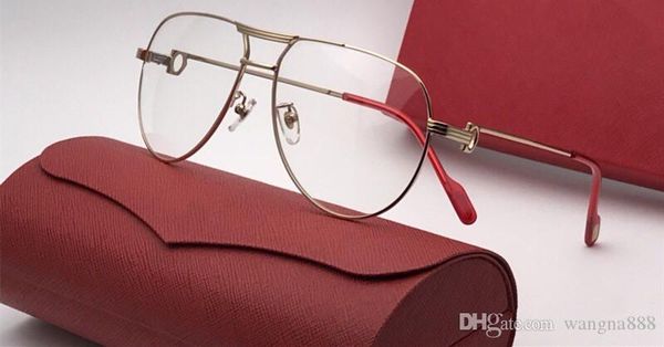 

luxury 100072 glasses prescription eyewear vintage round frame wooden men designer eyeglasses with original case retro design gold plated, White;black