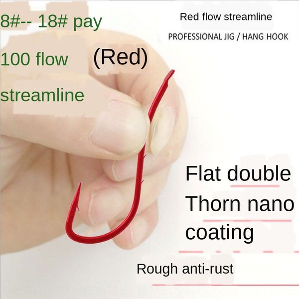

платить обтекаемой обратно двойной thorn red обтекаемой red fish рыбалка обратный thorn длинной ручкой крюк рыболовный крючок