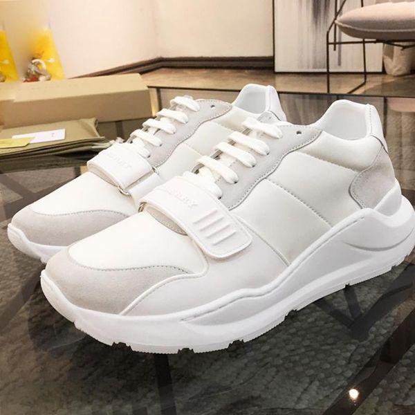 

casual men shoes fashion breathable with box chaussures pour hommes breathable men shoes luxury bvrbery vintage check cotton sneakers unisex, Black