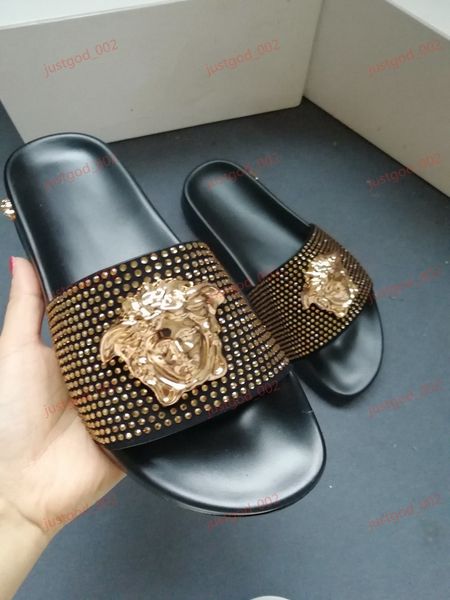 

xshfbcl men' women' fashion casual slippers with flowers floral print sandals for men and women outdoor beach general size 35-46, Black;grey