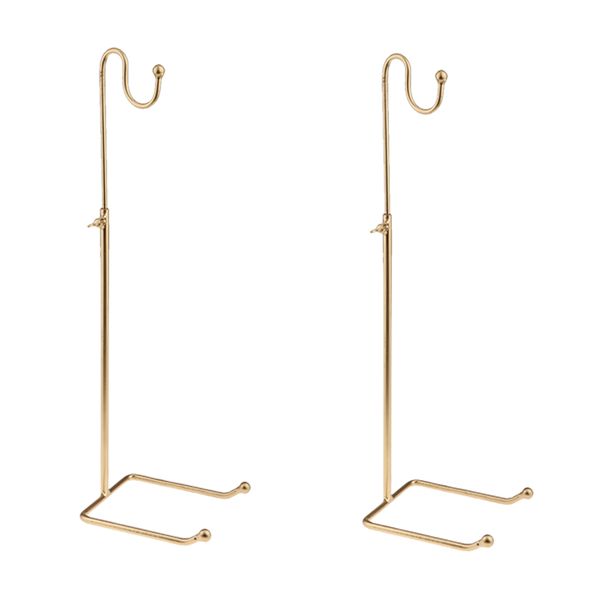 

2 шт регулируемая сумка стойки дисплея стойки сумки кошелек полка из нержавеющей стали