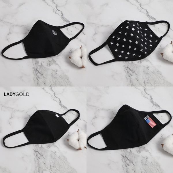 

cotton fa mask can put disposable filter pm2.5 activated carbon wasable anti dust mask fa masks black pink blue sipping#382