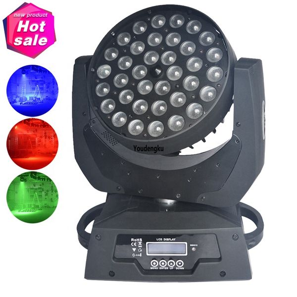 

10pcs 36x10 led moving head wash zoom wedding party zoom moving head wash 36 led rgbw zoom 4in1 moving head light