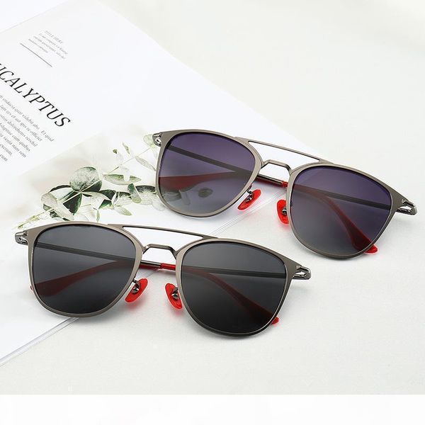 

y y metal frame men polarized lens driving sunglasses new fashion uv protection sunglasses brand designer metal hinge sung, White;black