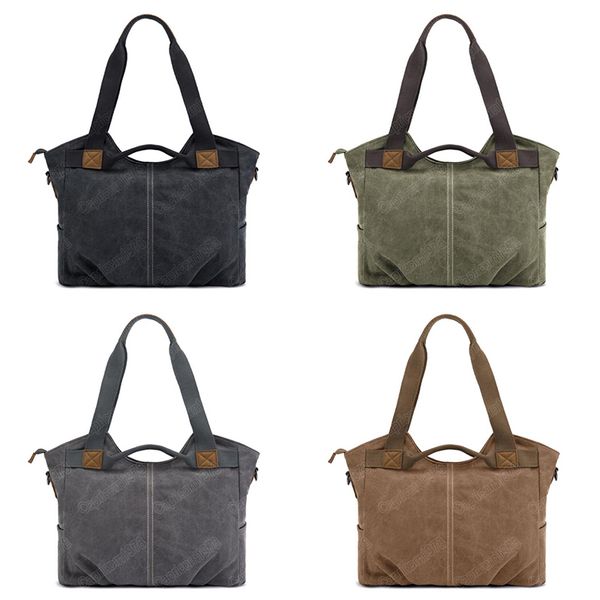 

designer crossbody bag womens retro tote bag european and american fashion large capacity canvas handbag capricorn1978