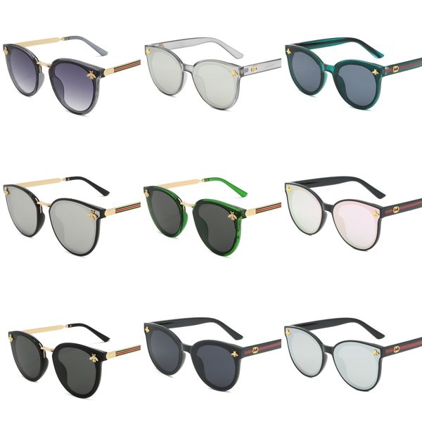 

fashion sunglasses for men gold silver alloy metal frame buffalo horn glasses women clear pink brown lens lunettes gafas de s#733, White;black