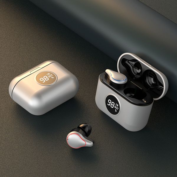 

2020 New Wireless Bluetooth Headsets V5.0 Mini Portable Fashion In-Ear Waterproof Headphones Touch Control HiFi Sport Earphones 3 Colors