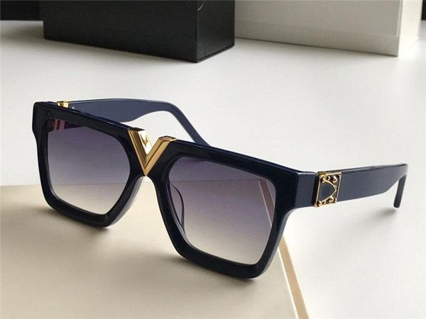

Fashion designer sunglasses 2371 Men classic attitude square frame Popular retro avant-garde outdoor uv 400 protection eyewear