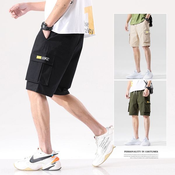 

vx3by pure cotton shorts men's casual sports pantskorean style trendy summer fashion brand loose thin five-point casual pants tooling s