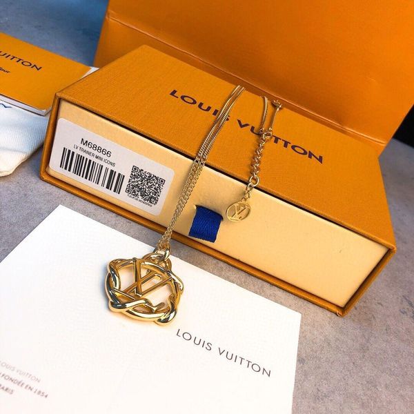 

l роскошный дизайнер ожерелье длинный золотой логотип хип-хоп ювелирных ожерелье женщин дизайнер ожерелье streetwear цепи хороший дизайнер ю, Silver