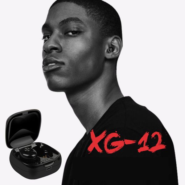 

xg12 tws bluetooth 5.0 earphone stereo wireless earbus a6s buds hifi sound sport earphones handsgaming headset with mic for all phone