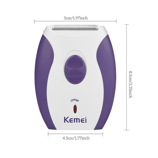 

2016 kemei 280r portable 100 240v women electric shaver hair removal hair clipper epilator bikini shaving machine razor depilation remover b