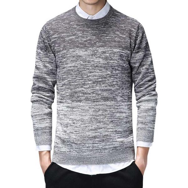 

autumn sweater men cotton knitted pullover men clothes fashion casual o-neck pull homme spring mens sweater long sleeve coats, White;black