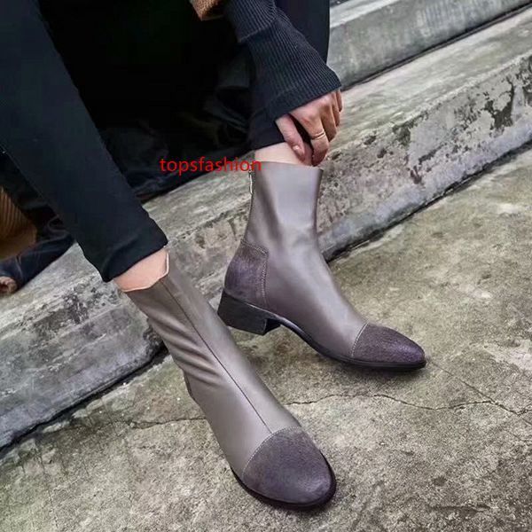 

winter fashion women s boots international brand stitching low heel bare boots luxury roman locomotive driving boots designer, Black;green
