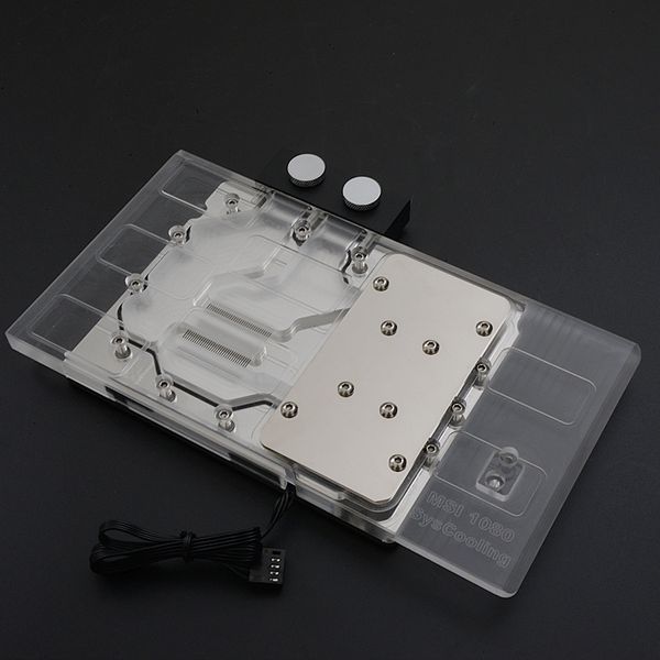 

syscooling graphics card water cooling block for msi 1080 gaming x 8g