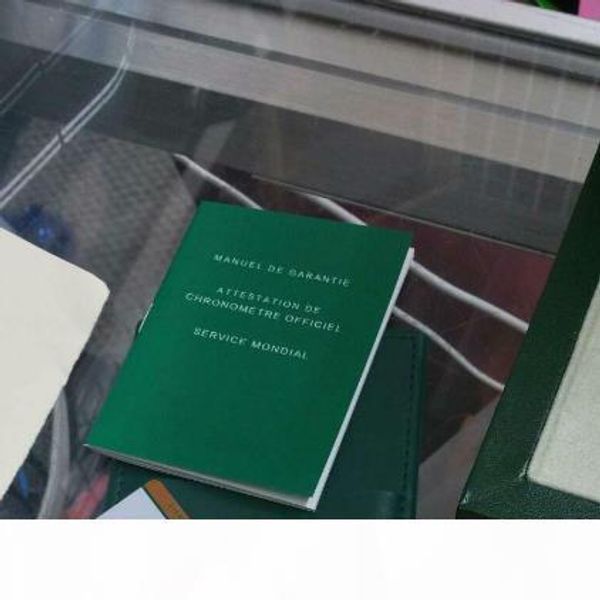 

f оптовая -зеленого brand watch box оригинал карта и документы сертификаты сумка box для 116610 116660 116710 часов, Black;blue