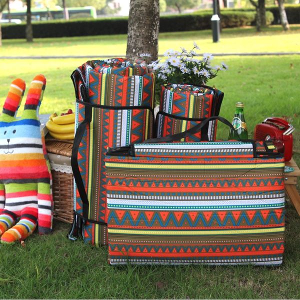 

outdoor large picnic thickened waterproof tent crawling large picnic moisture-proof beach tent matmeal mat meal matmat 220x210cm