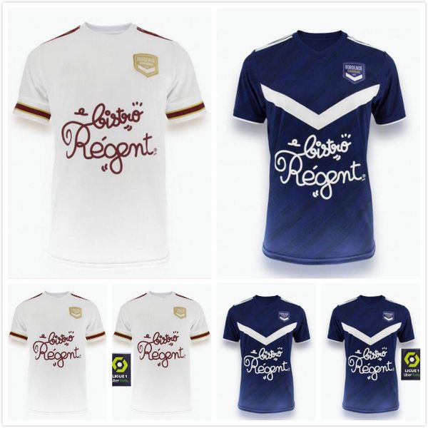 

man+kids 20 21 girondins de bordeaux soccer jerseys 2020 2021 maillot de foot briand s.kalu kamano benito de oudin men basic football shirts, Black;yellow