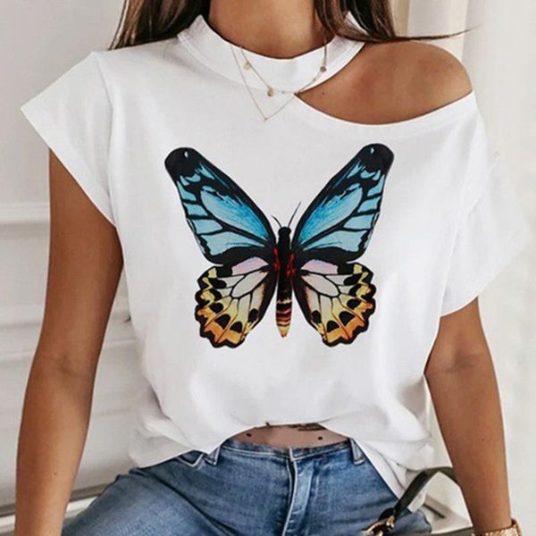 

girls yoga shirt off shoulder short sleeve white solid pink ladies tshirts halter 2020 summer fashion casual shirts women, White;red