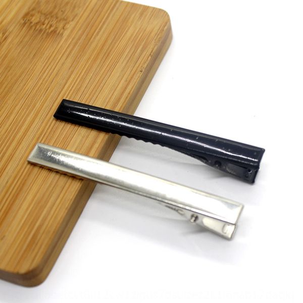 

bleyl selling 5.5cm duckbill clip korean hairpin handmade hair accessories diy material metal diy headdress accessories he, Silver