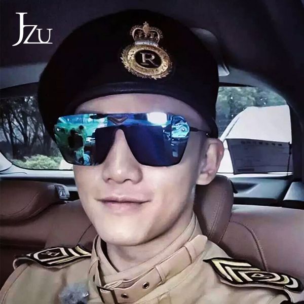 

new goggles plastic men cool driving sports men dazzling sunglasses brand designer fashion retro sunglasses, White;black