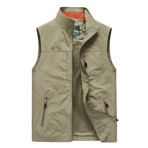 

осень four seasons мужской открытая водонепроницаемая мульти-карман рыбалка фотография жилета рекламы большого размера жилет, Black;white