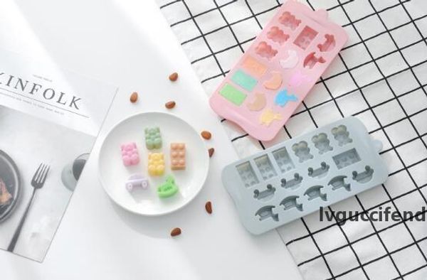 

bear rocking wooden car chocolate silicone mold wholesale diy cookie molds