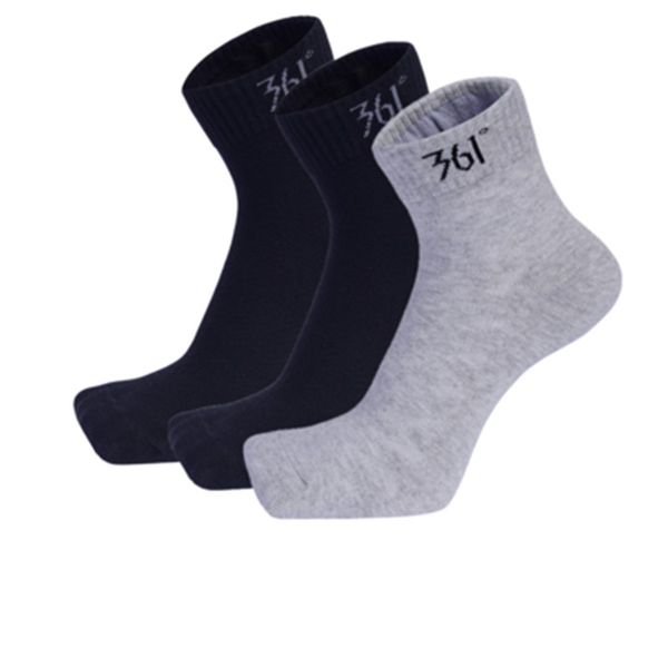 

20pcs 361Â° degree counter men's socks, men's socks, sports stockings, comfortable, breathable and sweat absorbing, Black