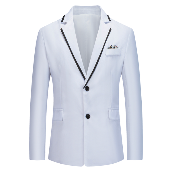 

brand new men blazer 2020 casual business wedding party suits men slim fit suit jacket male blazer masculino, White;black