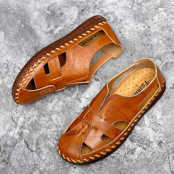 

flip wear sports sandal male casual sandalias man summer mens sport sandals hombre slippers beach sandalsslippers shoes mujer, Black