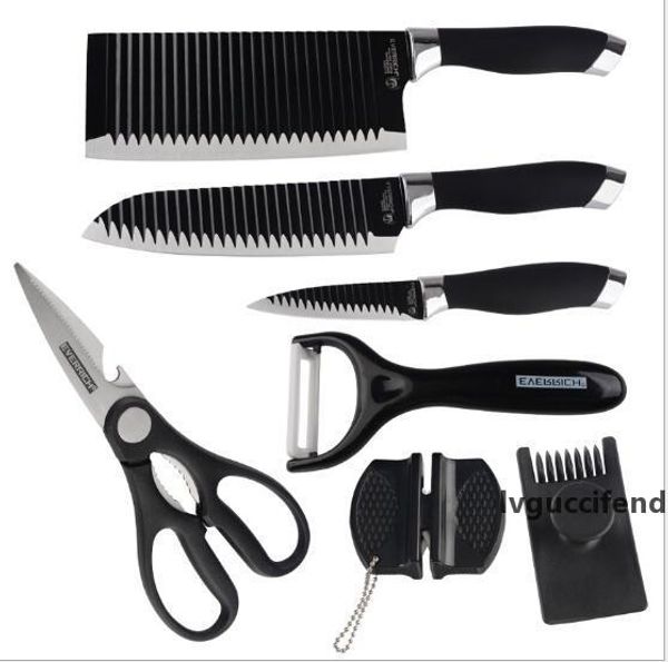 

tool set kitchen stainless steel kitchen knife seven-piece gift set knife kitchen knife factory wholesale