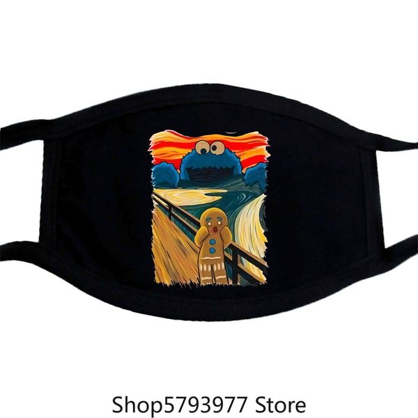

gingerbread man cookie monster il grido fresco divertente regalo retro maschera 2272 gingerbread man uk ndhjb