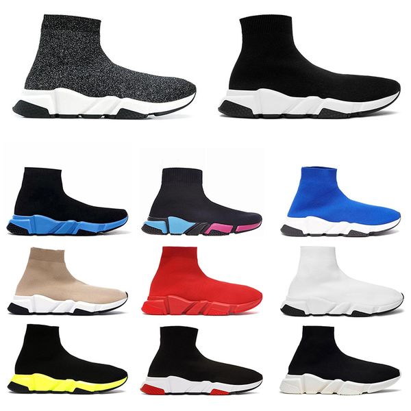 

classic platform sock outdoor shoes speed trainer black white triple black fashion des chaussures boots sports designer sneaker trainer shoe