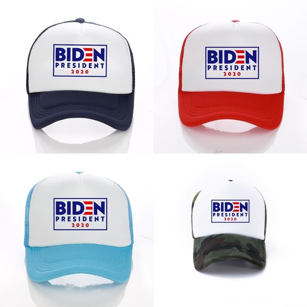 

9mcph joe biden us hat 2020 ameria cap president election patchwork baseball men women trucker hats adjustable mesh outdoor trucker caps, Blue;gray