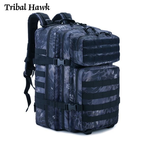 

outdoor bags 50l tactical backpack assault army molle rucksack 3p pack men women sport hiking travel camping camo