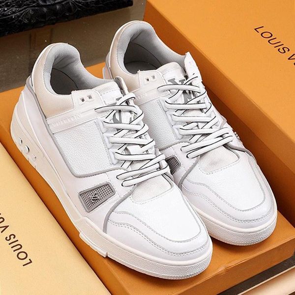 

new men shoes fashion chaussures pour hommes trainer sneaker men shoes casual luxury drop ship zapatos de hombre fashion sneakers men shoes, Black