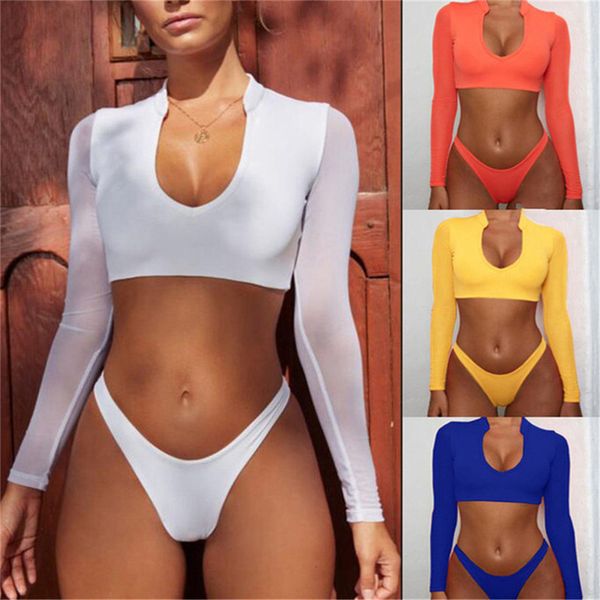 

new sports swimwear women bathing suit thong bikini 2020 bathers push up high cut swimsuit female leopard biquini, White;black