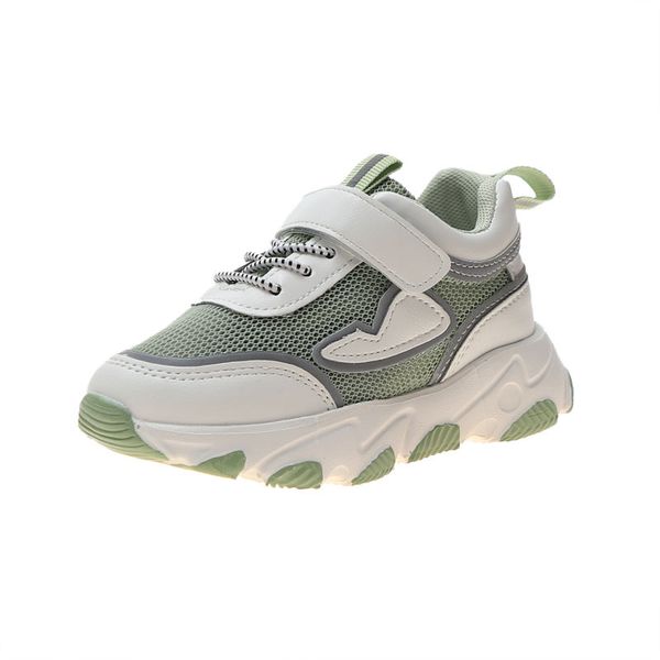 

boy sport shoes forsneaker big kids running little girl shoes child autumn casual mesh breathable shoe 3 4 5 6 7 8  10 11 12, Black